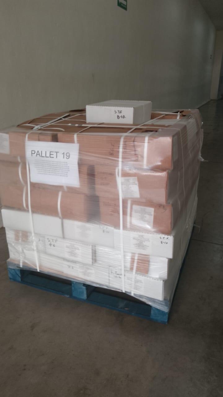 Pallet carga