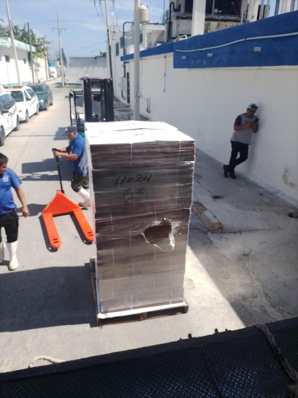 Pallet transporte